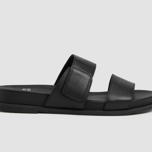 Eileen Fisher Dee Leather Slide Sandal size 7 1/2 - Picture 4 of 11